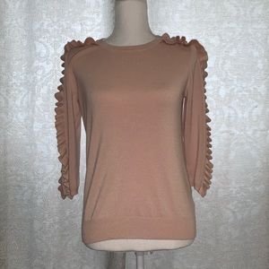 Philosophy Ruffle Sweater